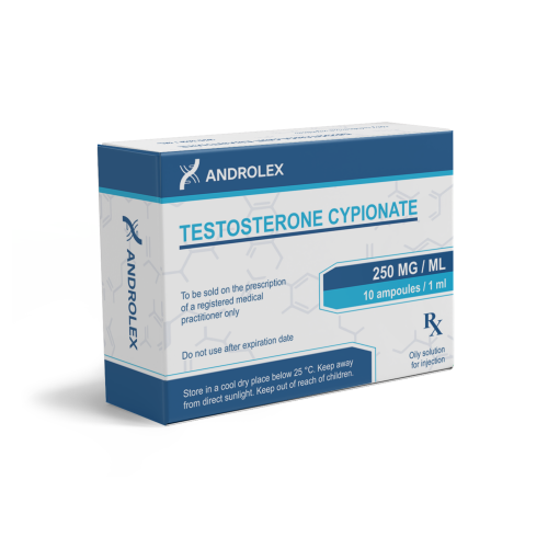 Testosterone cypionate 250 mg/ml Ampoules