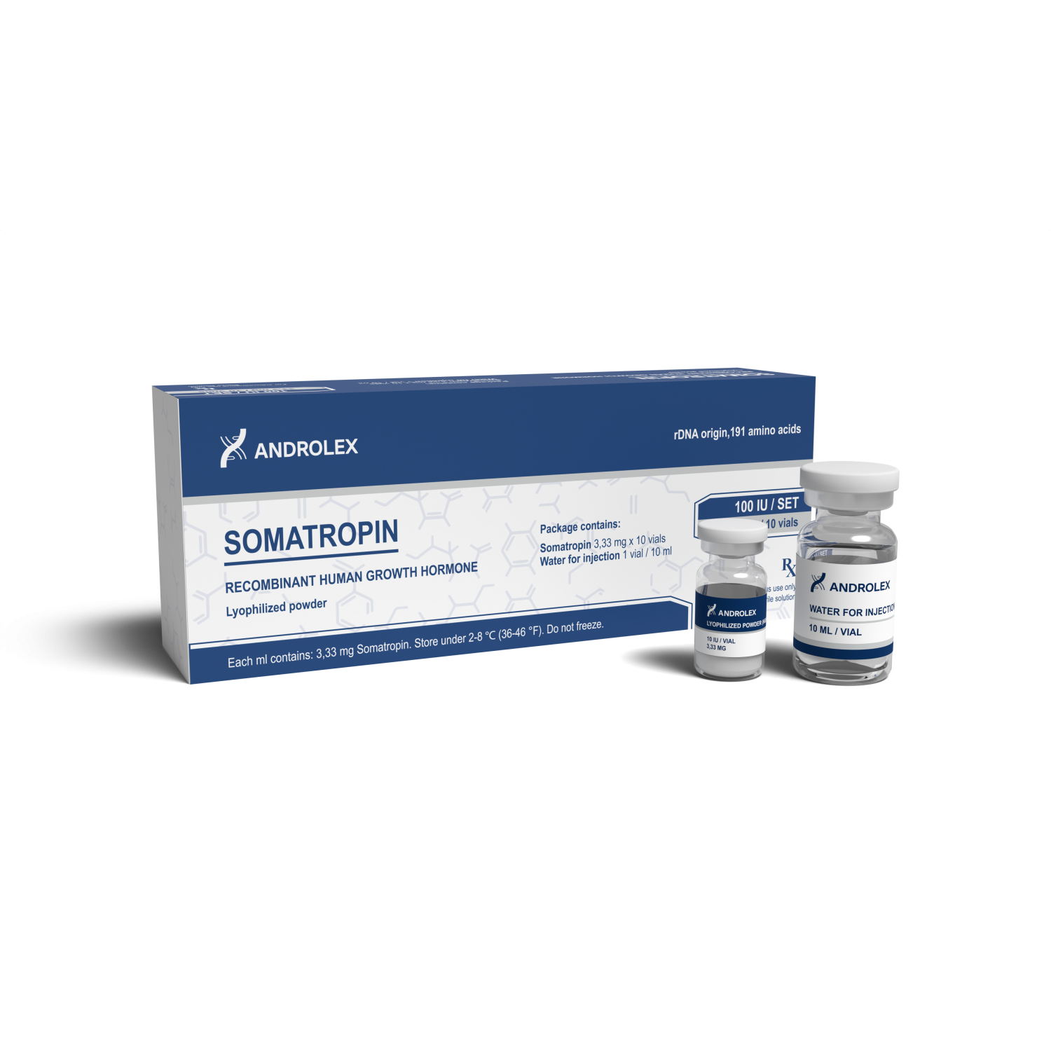 Somatropin Powder 33,3mg *10/10ml*1